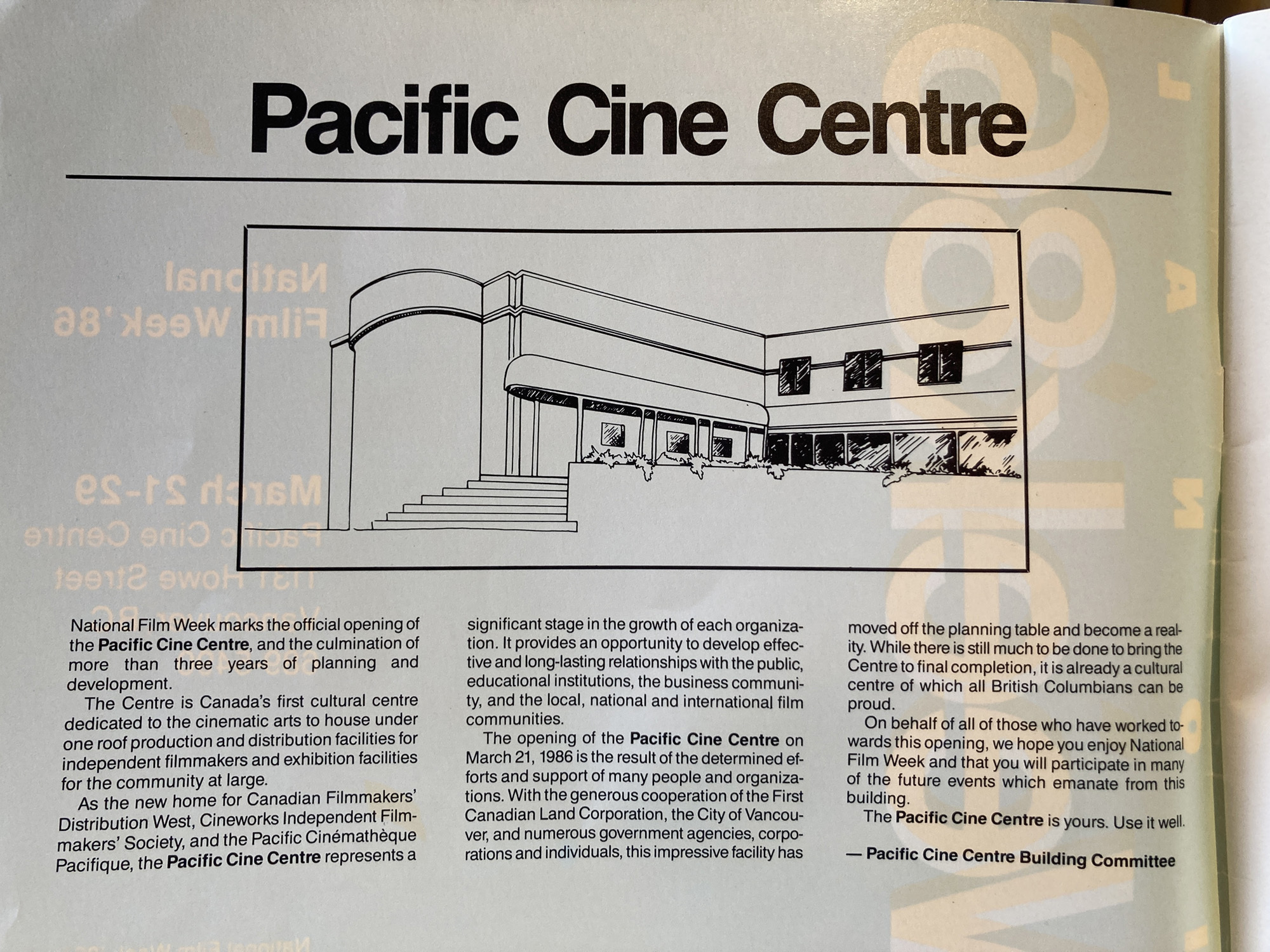 Pacific Cine Centre intro