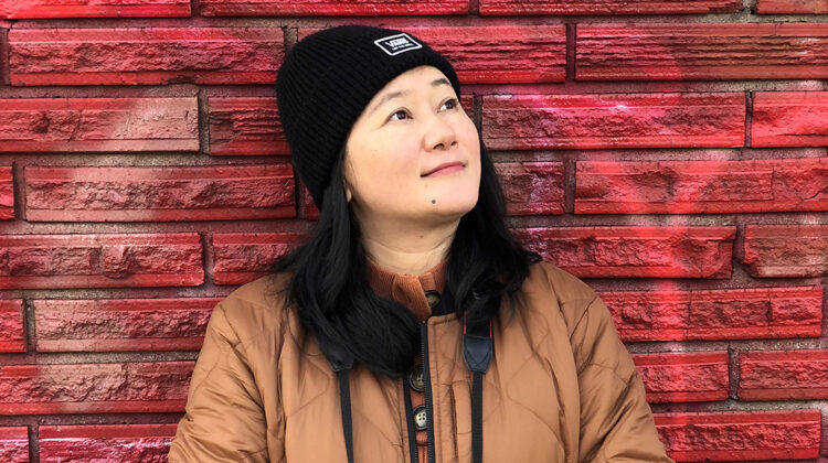 Volunteer Fiona Hu