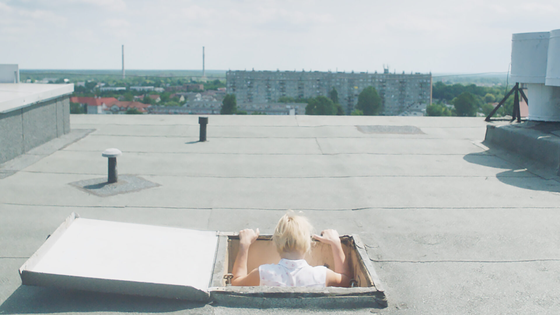 Woman On The Roof 1
