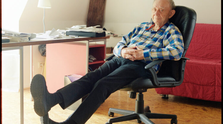 Frederick Wiseman 1 by Adrien Toubiana